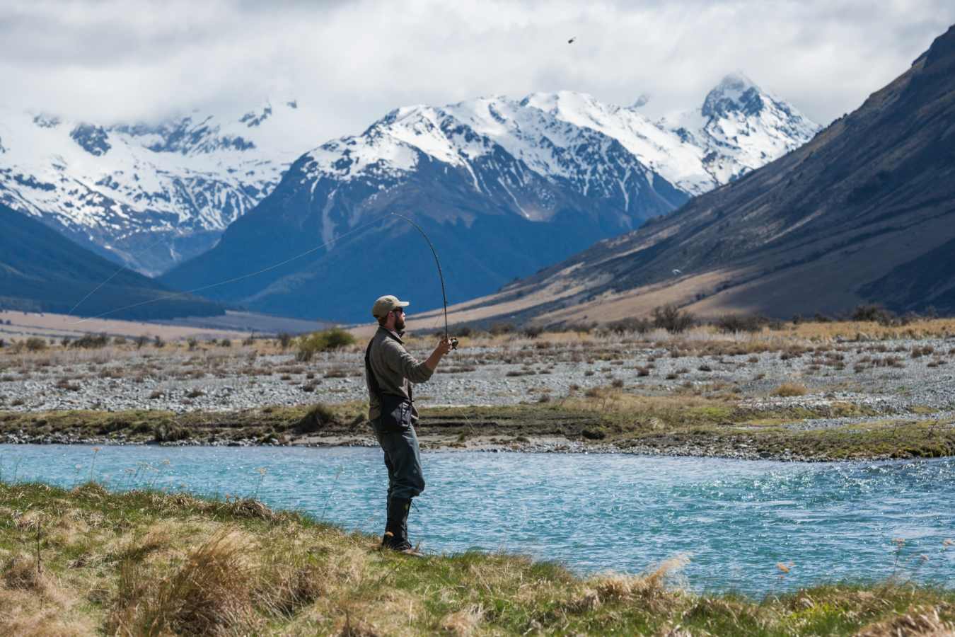 Fishing from The Lindis