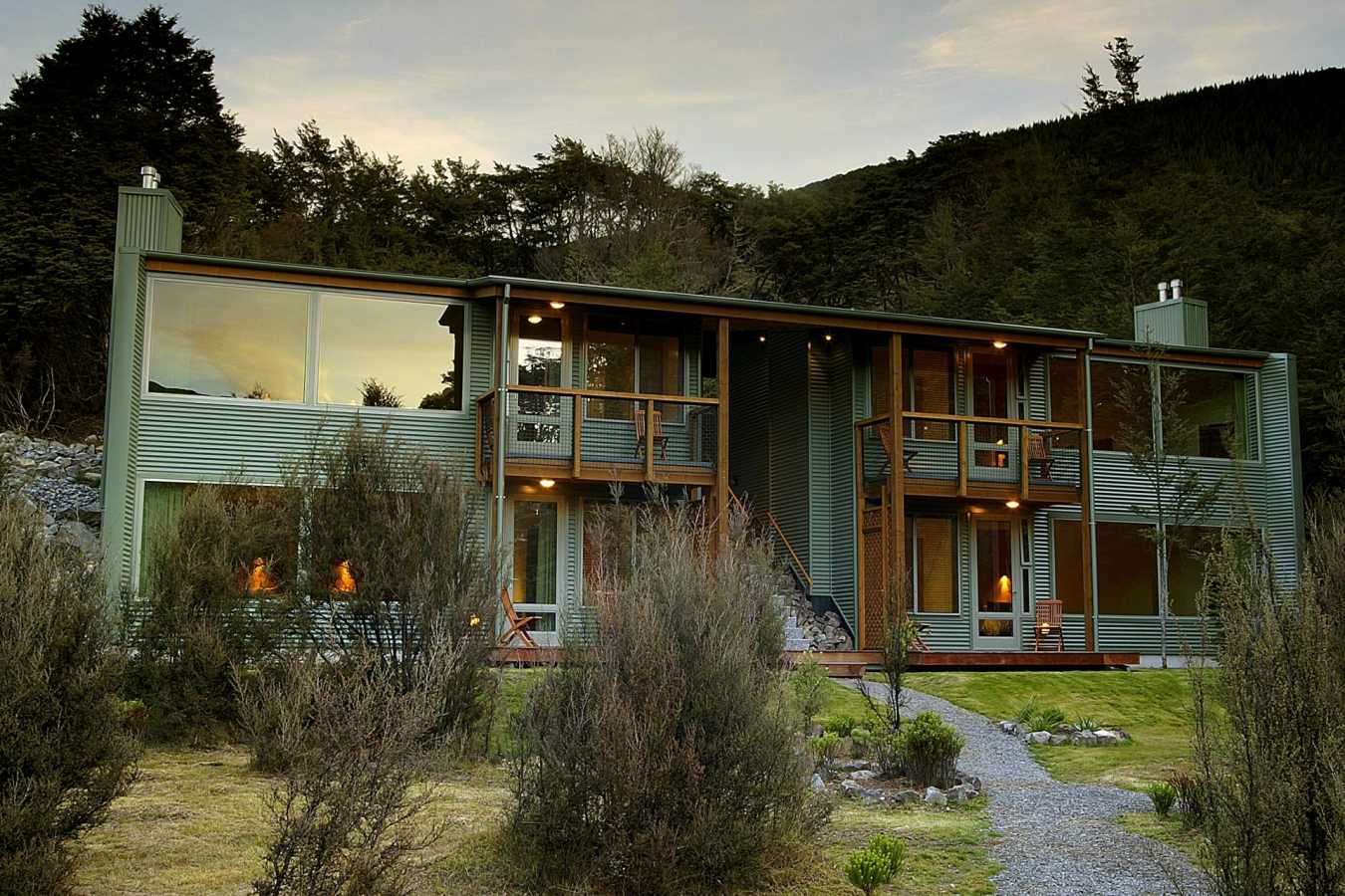 Nestled into the Mountain Beech Forest - Wilderness Lodge Arthur's Pass