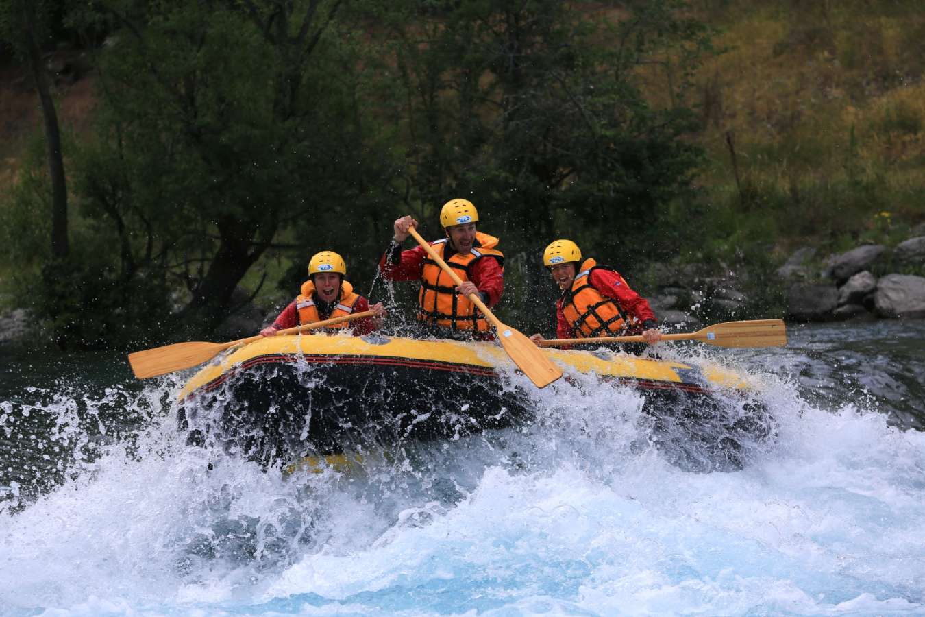 Rafting in New Zealand