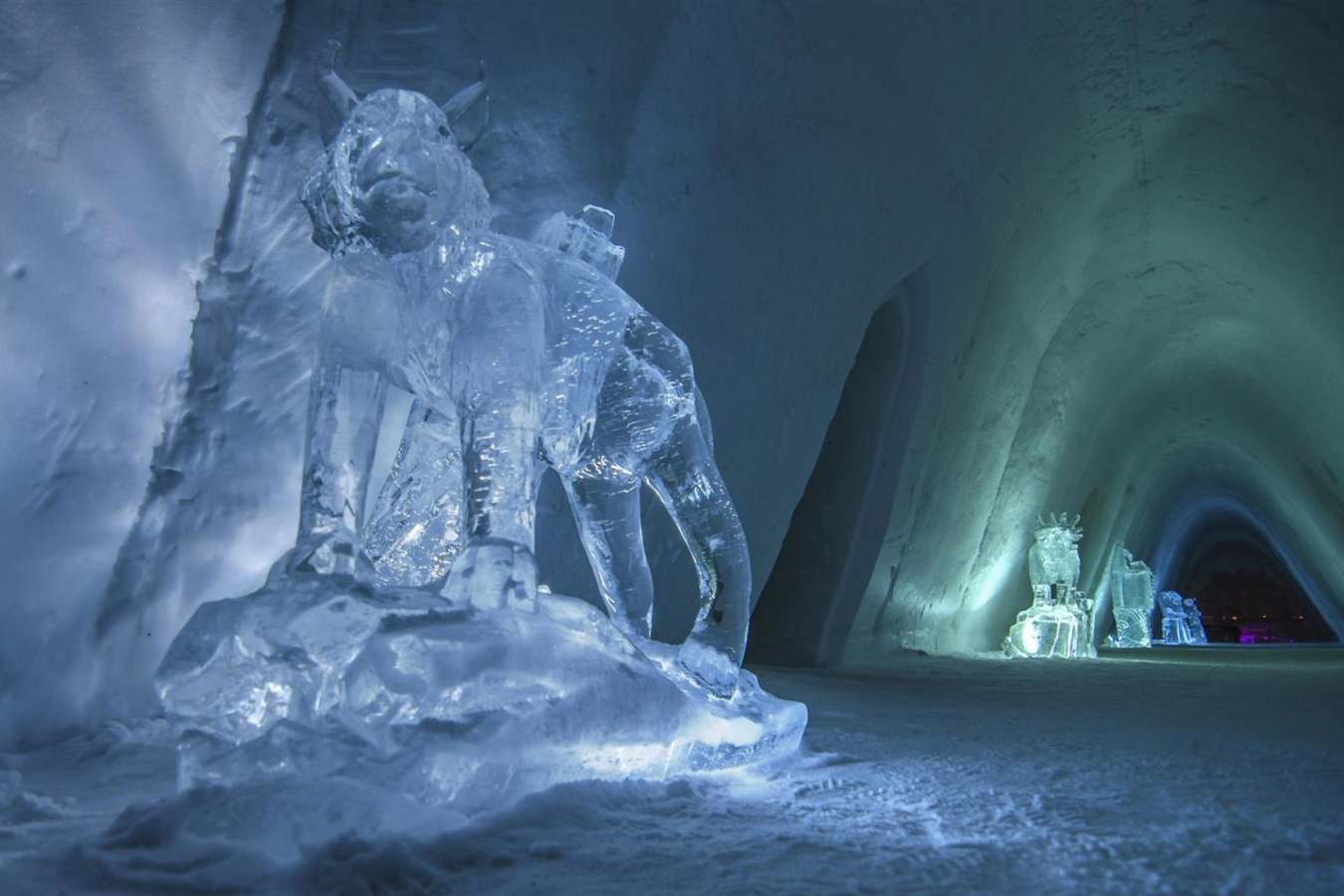 Ice Sculpture - Kirkenes Snow Hotel