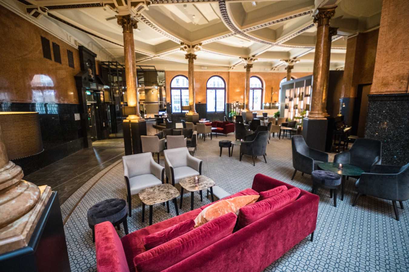 Opus XVI lobby