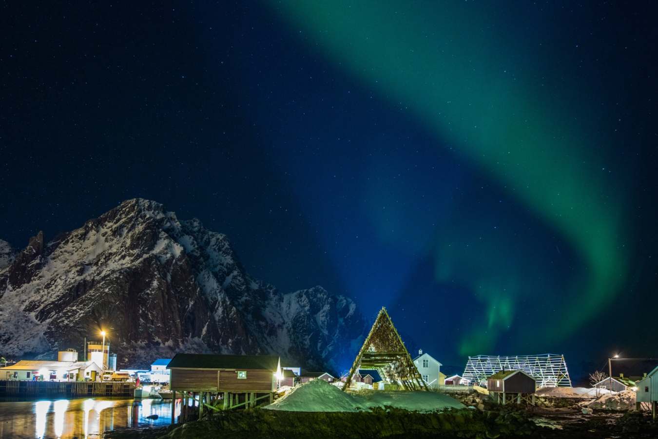 Northern Lights - Svinøya Rorbuer