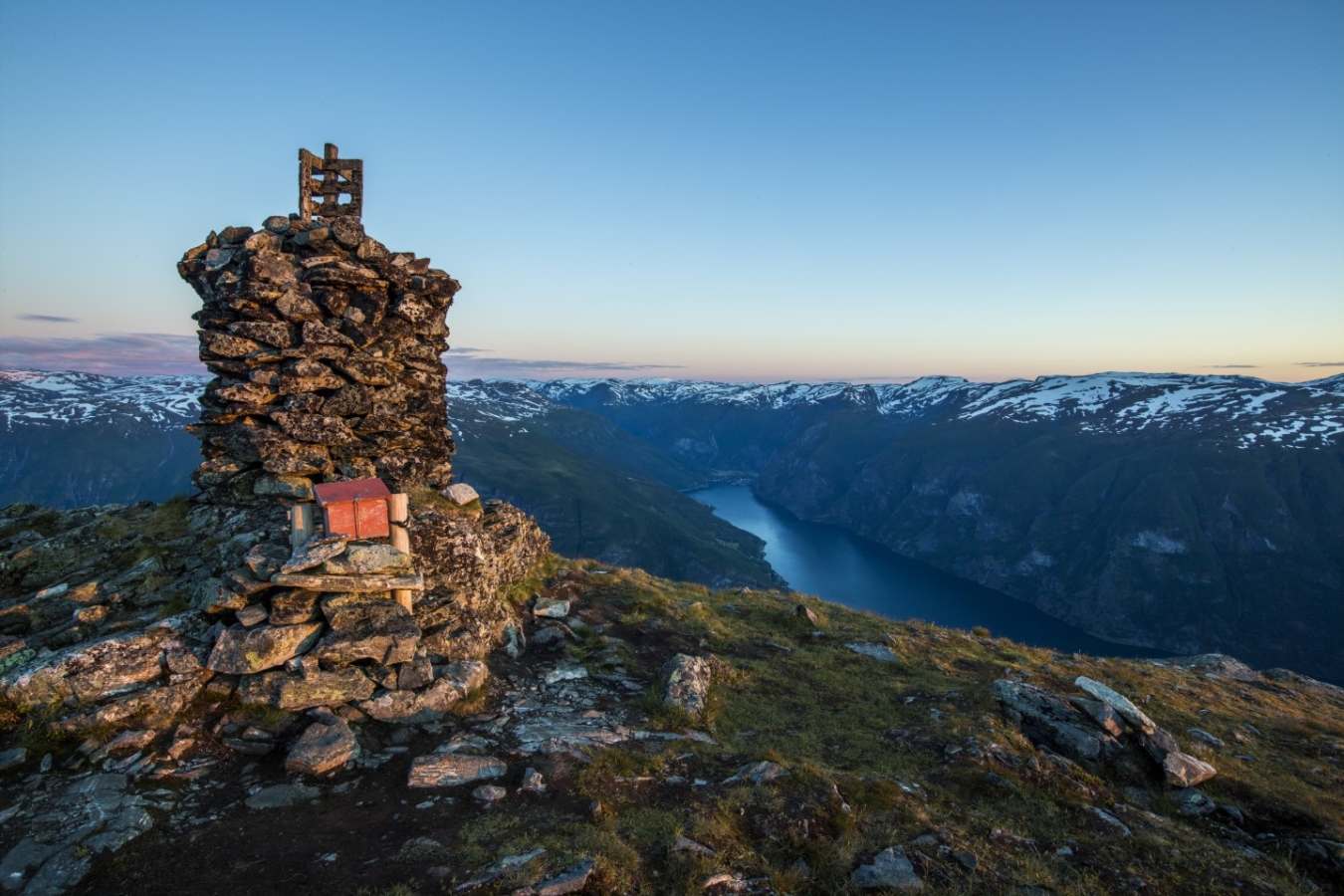 Lookout close to Aurland