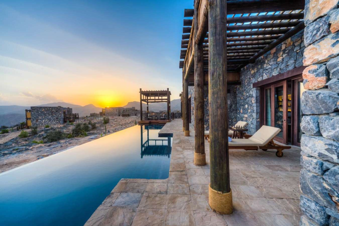Jabal villa pool - Alila Jabal Akhdar