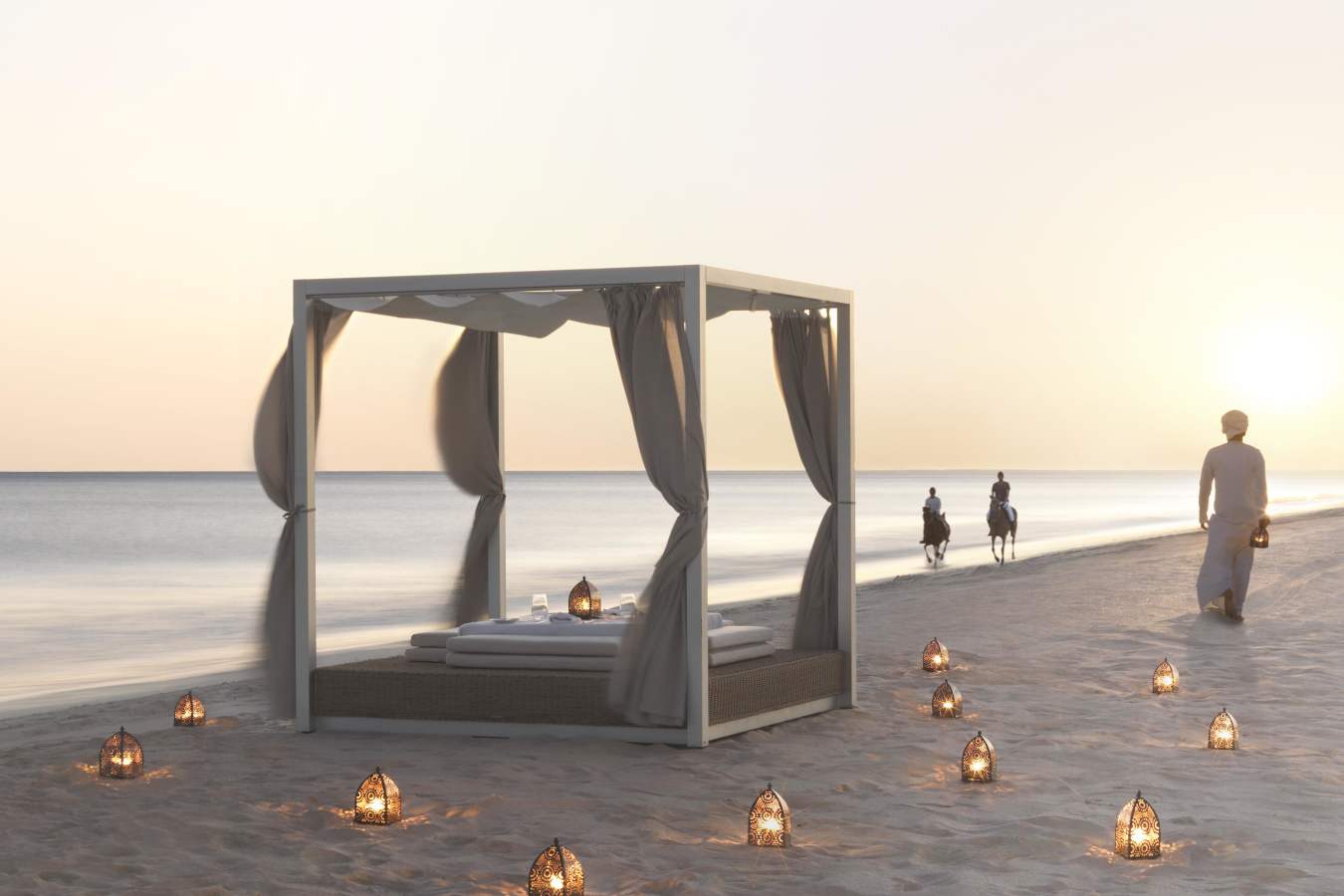 Dining on the beach Salalah