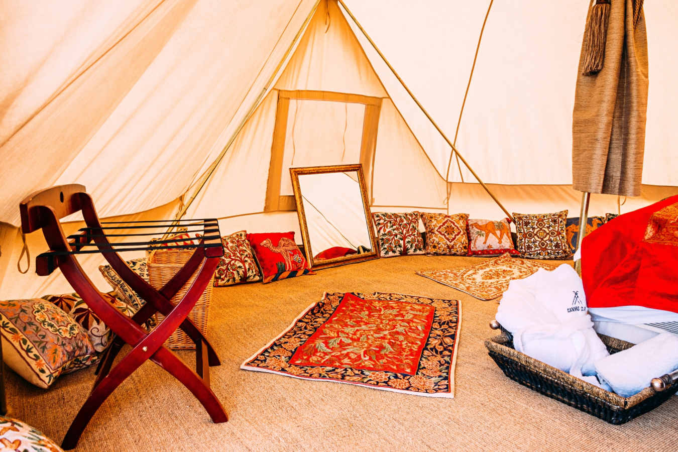 Tent Interior - Canvas Club