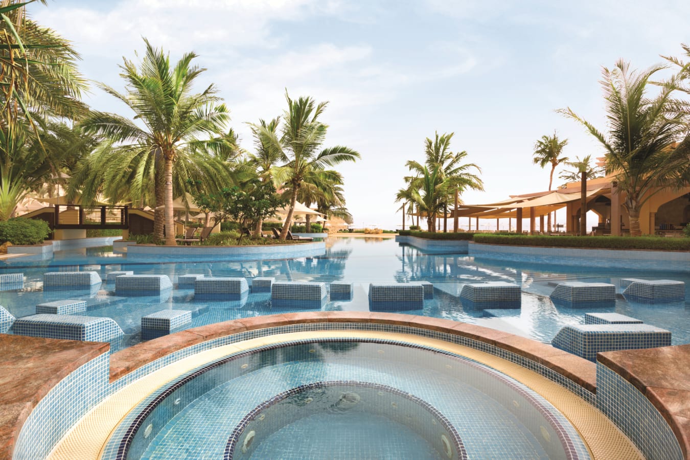 Pool Area - Hilton Muscat Al Bandar  
