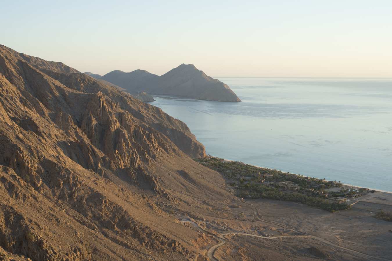 View from Sense on the Edge - Six Senses Zighy Bay