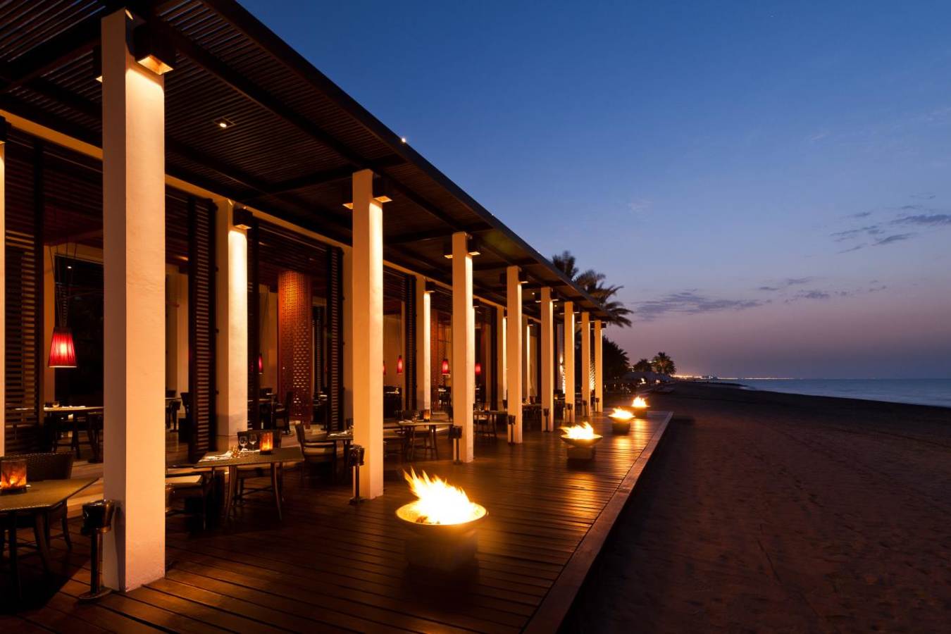 Beachfront Restaurant - The Chedi Muscat