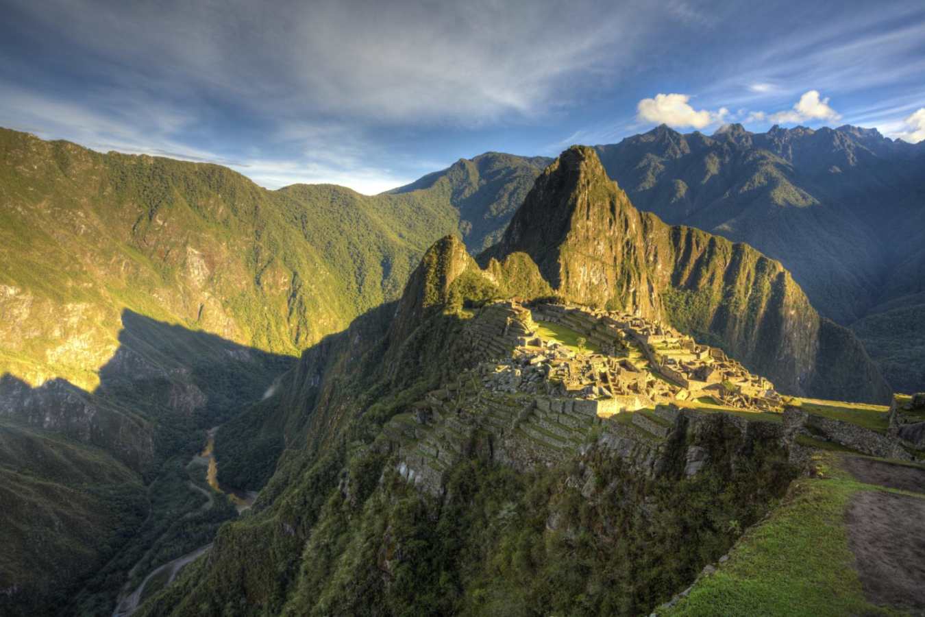 Dawn at Machu Picchu