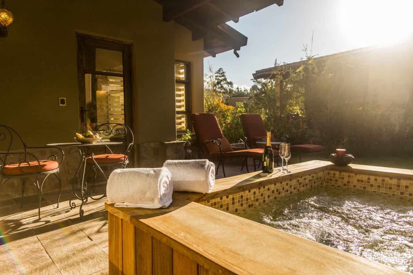 Casita Premium terraza 