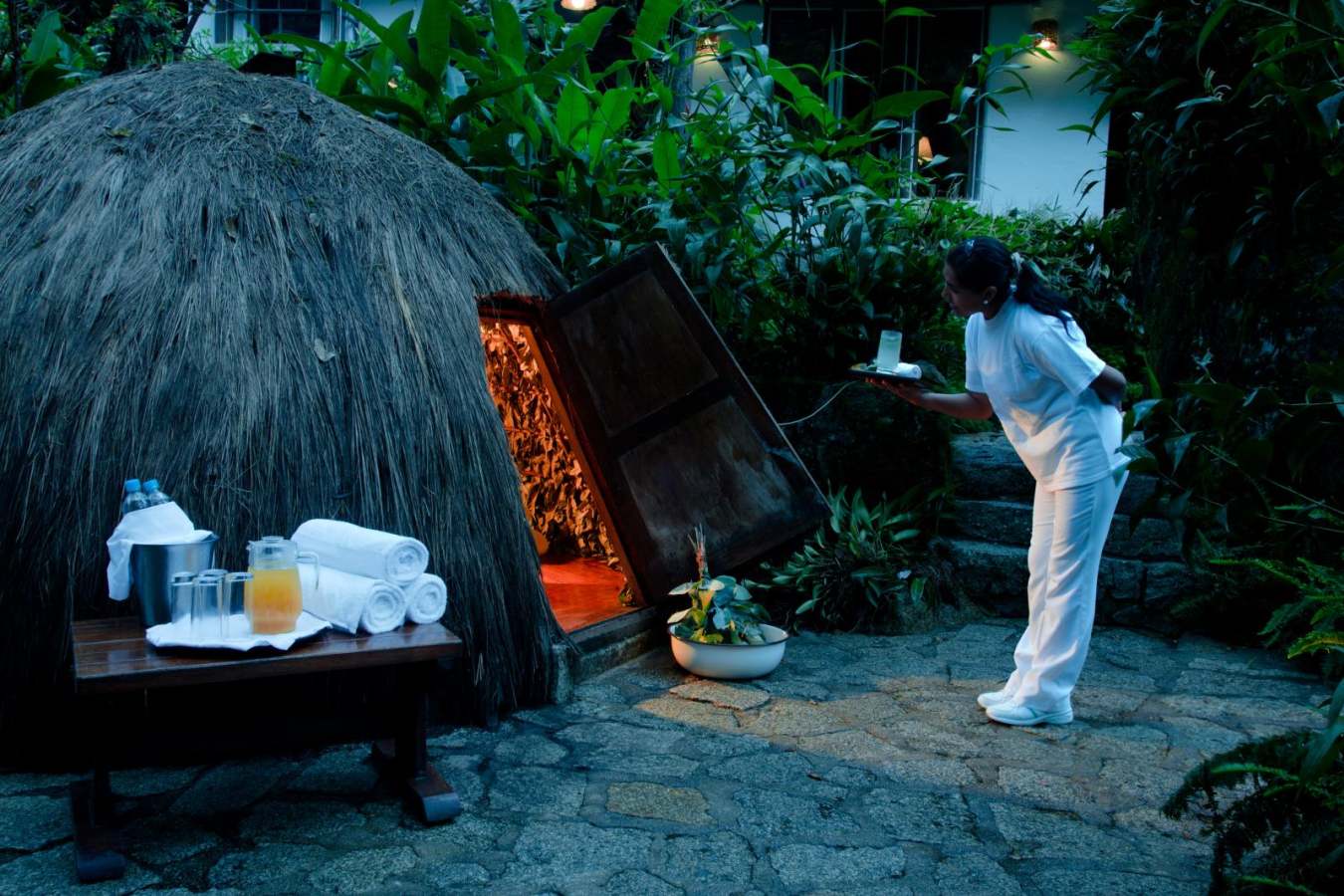Andean sauna - Inkaterra Machu Picchu 