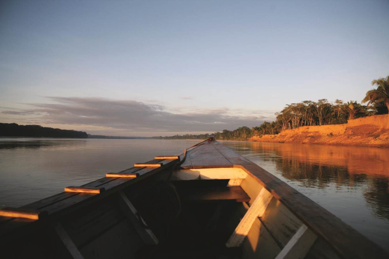 Sunset boat cruise - Reserva Amazonica