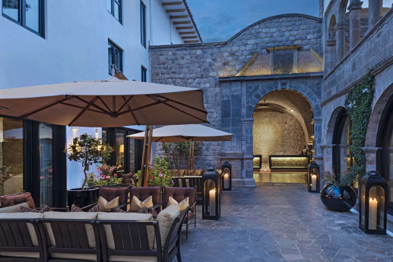 Entrance and Courtyard