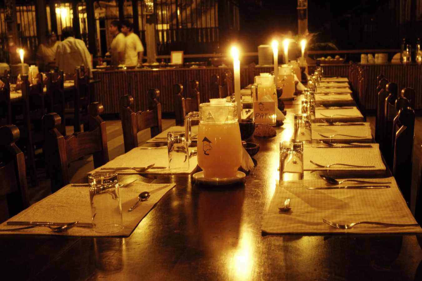 Candlelit Supper - Refugio Amazonas