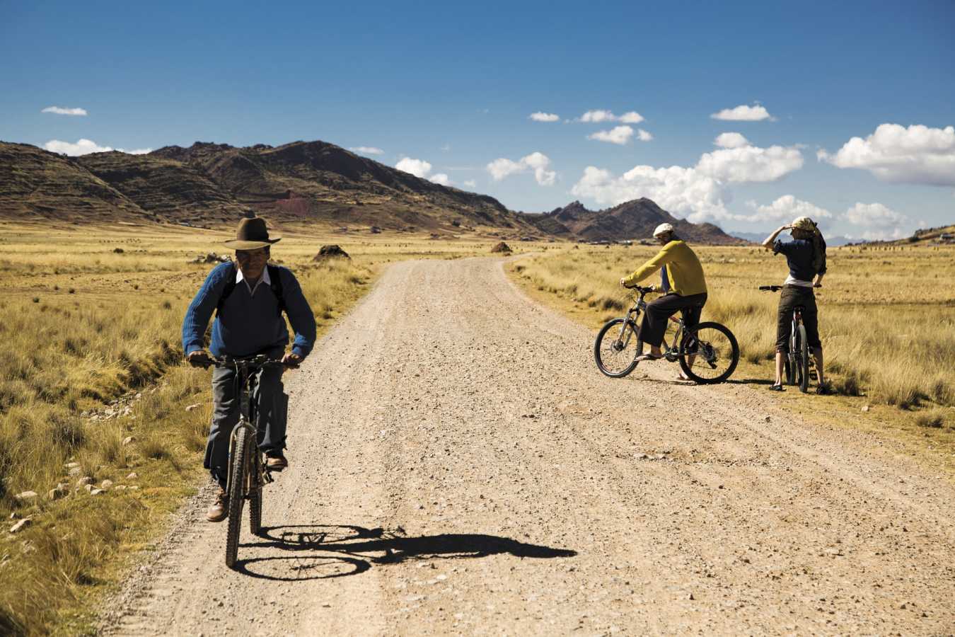 Cycling at Titilaka - Ultimate Peru