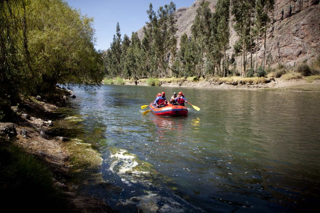 Rafting in the Sacred Valley - Luxury Peru