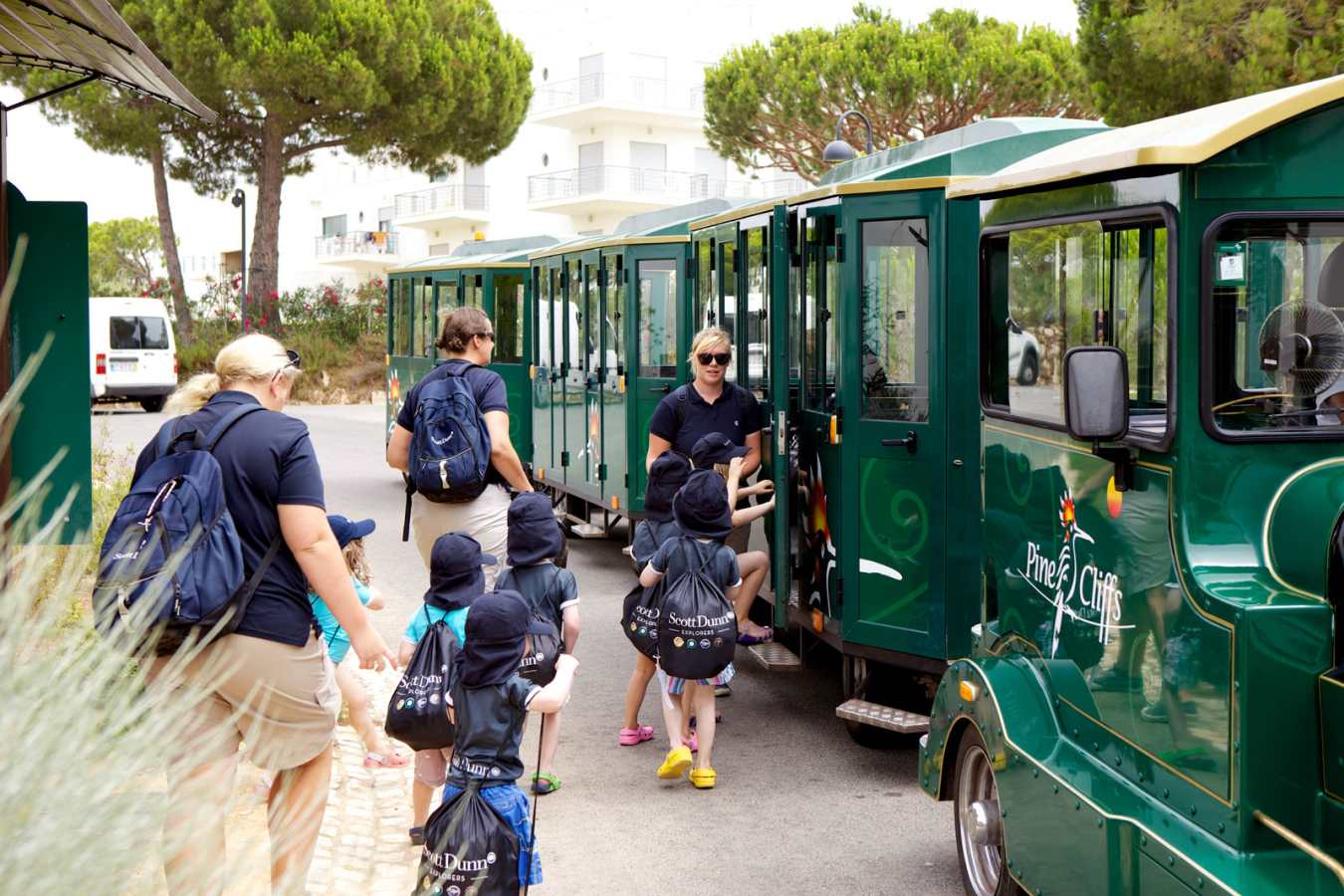 Scott Dunn Explorers catching the train - Pine Cliffs