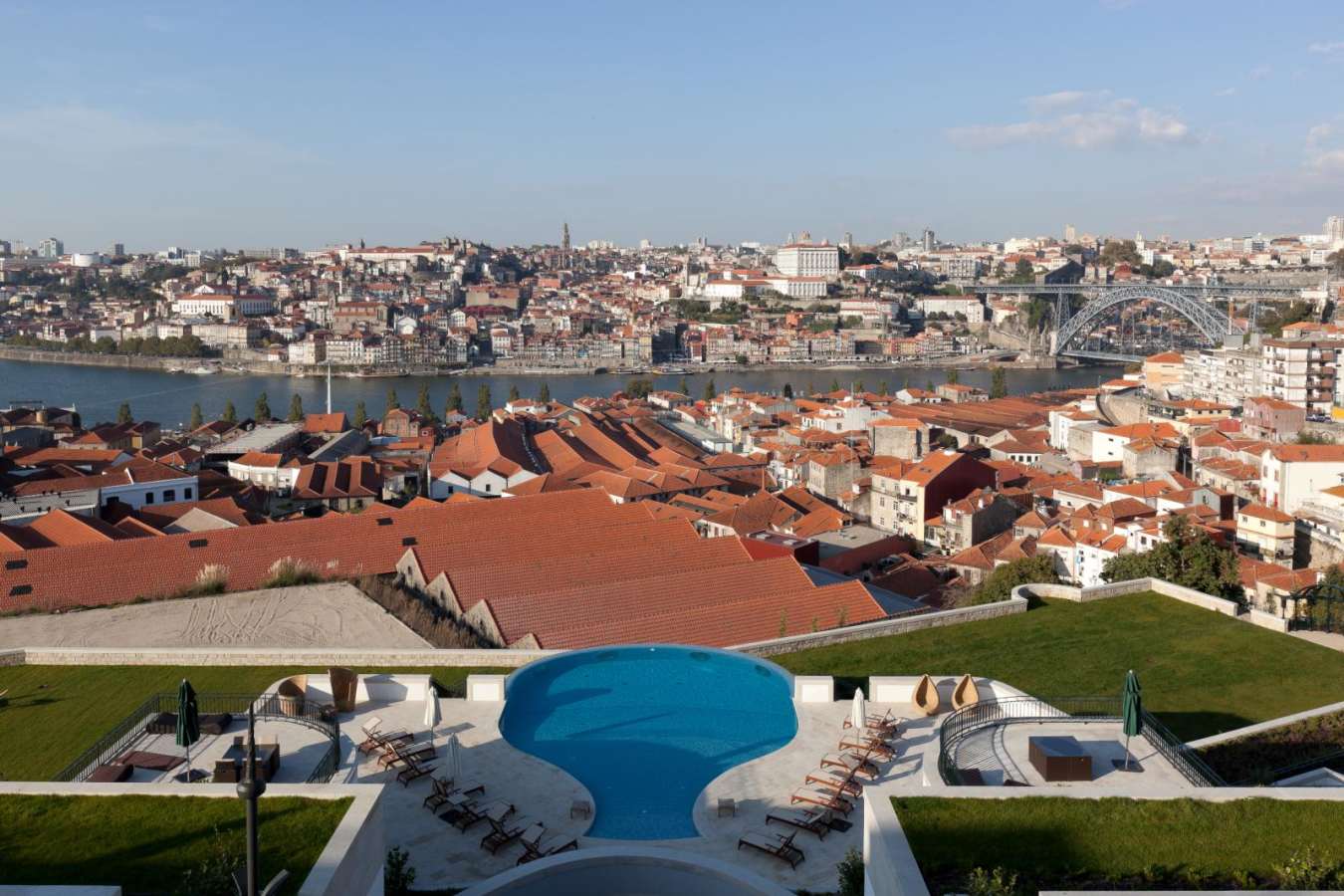 Outdoor Pool and Green Areas - The Yeatman