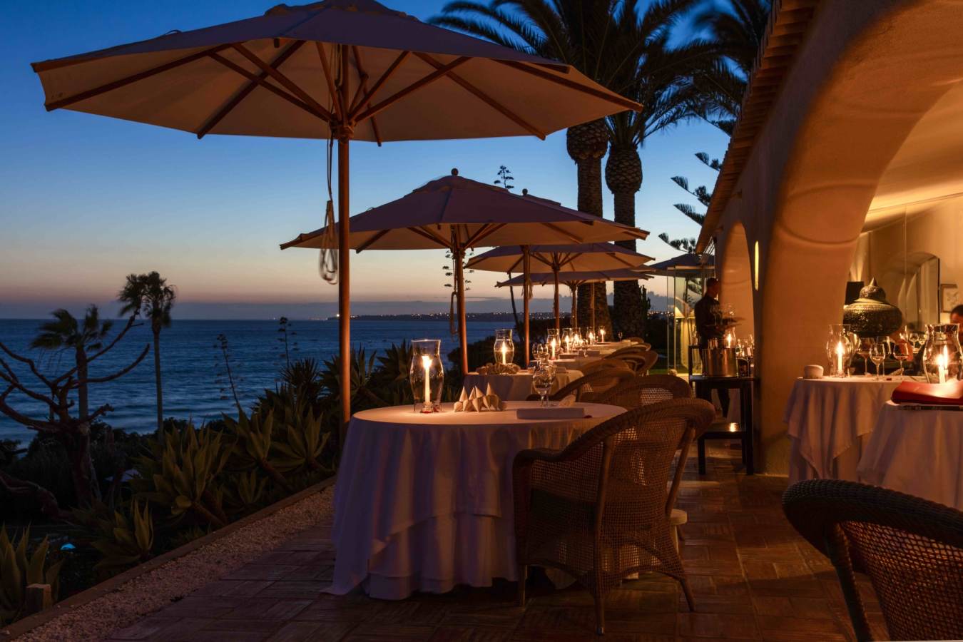 Restaurant terrace