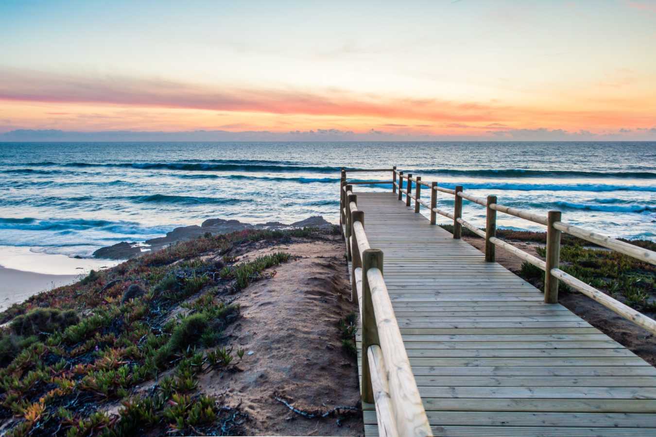 Beach sunset - Beyond Lisbon: cobbled streets to coastal retreats