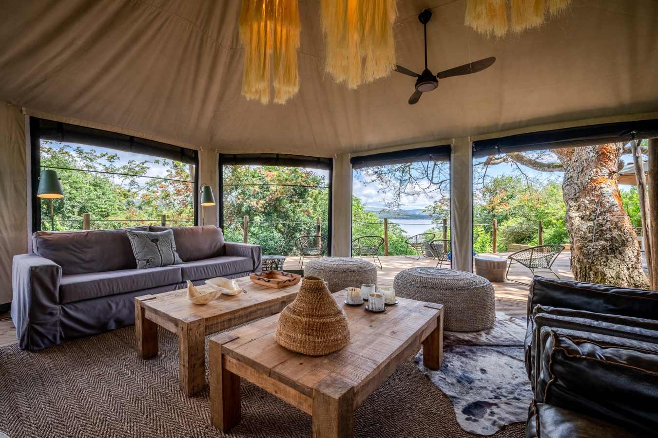 Lounge at Magashi Camp