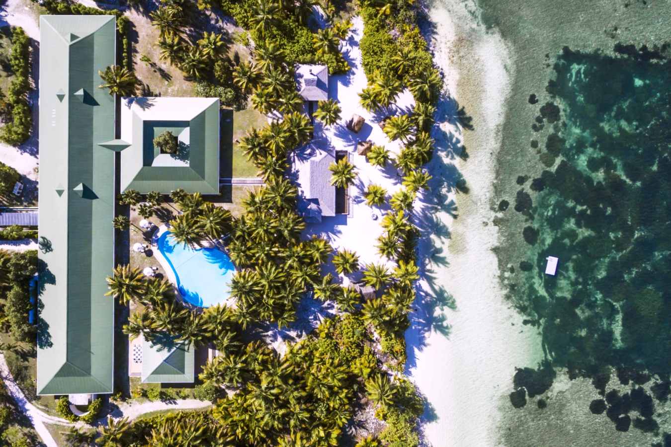 Aerial View - Alphonse Island