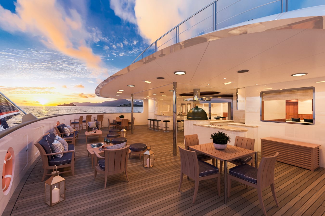 Outdoor Lounge Deck