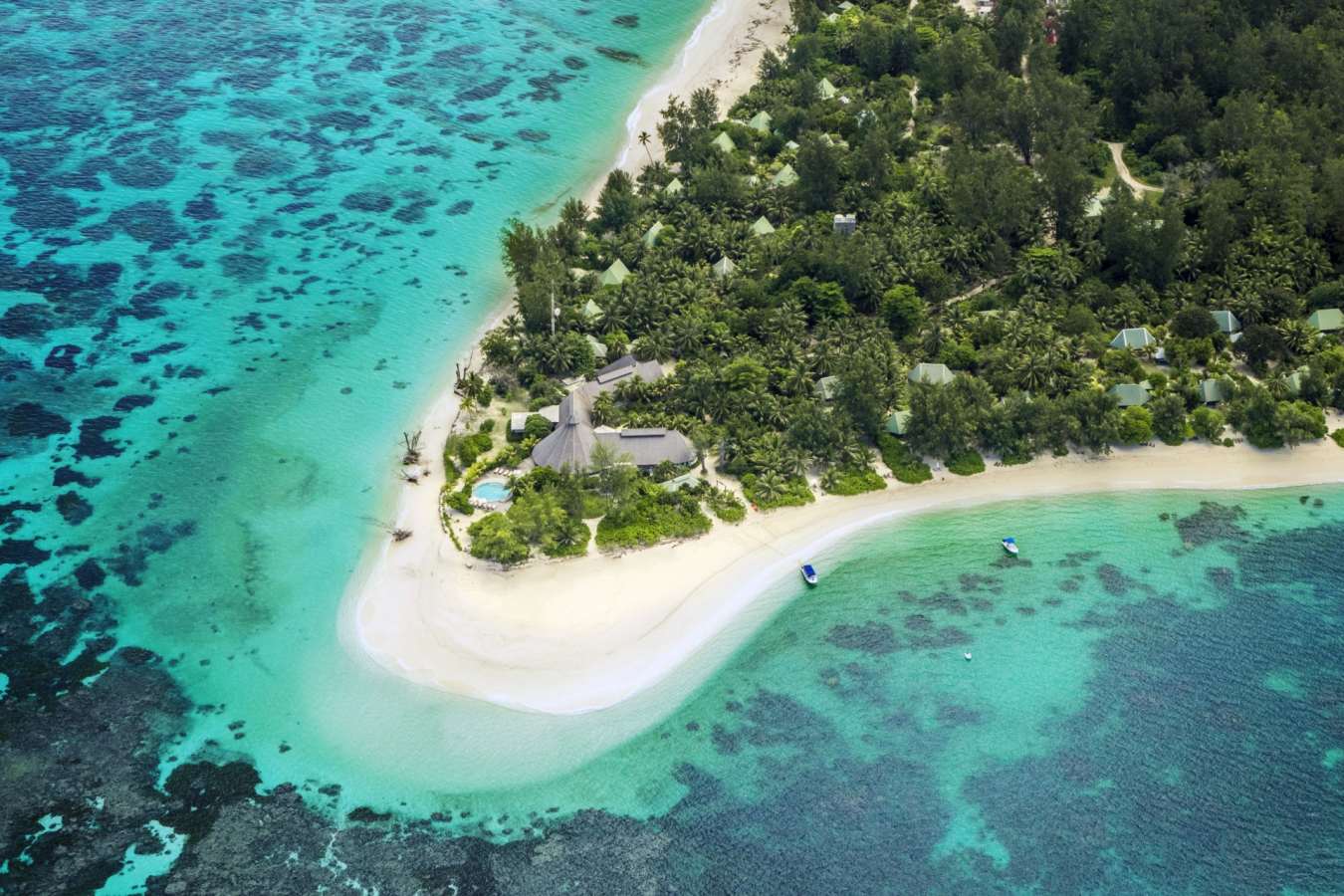 Aerial View - Denis Private Island