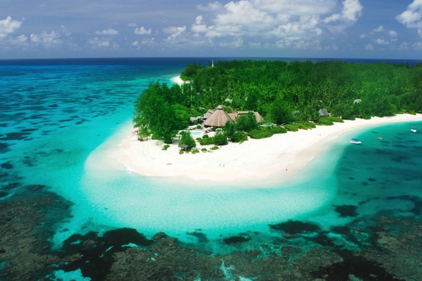Denis Island aerial
