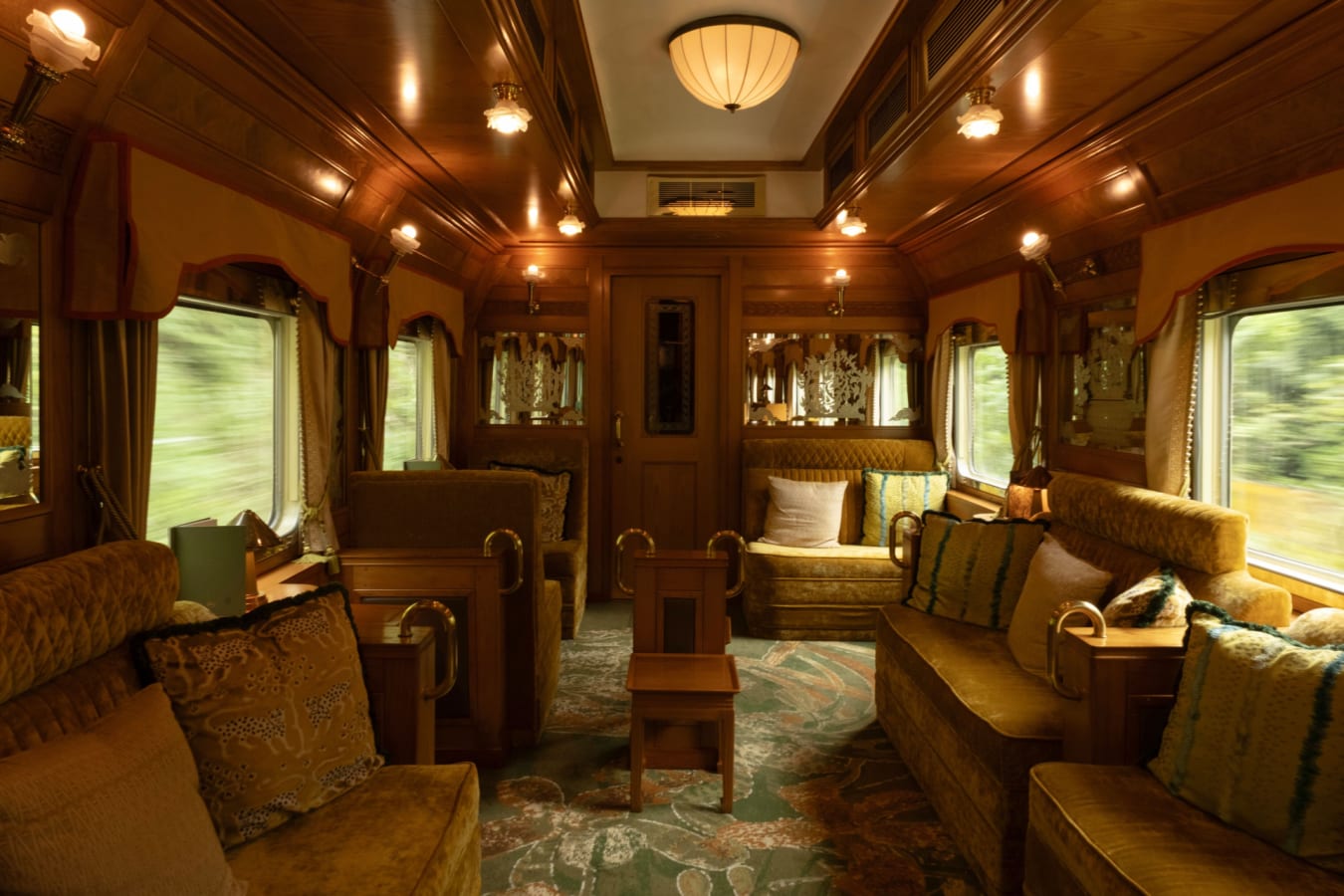 Eastern  Oriental Express A Belmond Train - seat 