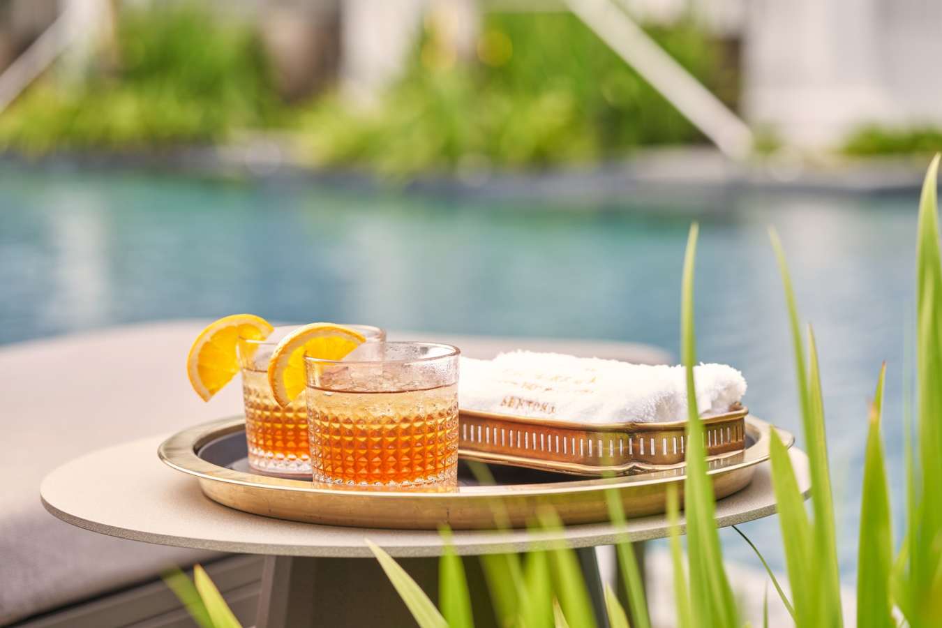 Welcome drinks at The Barracks Hotel Sentosa