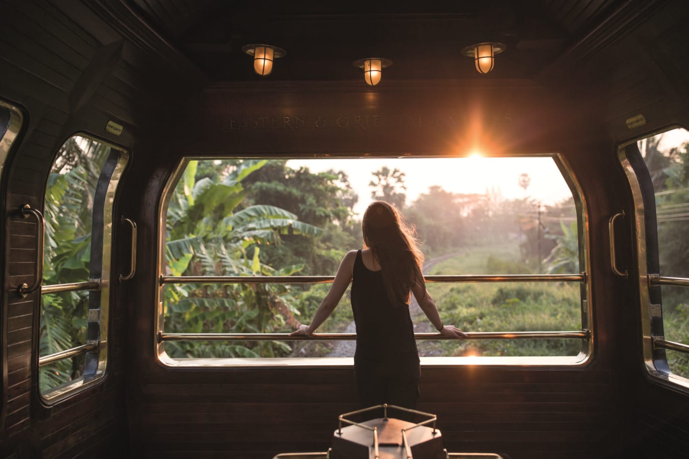 View from the train