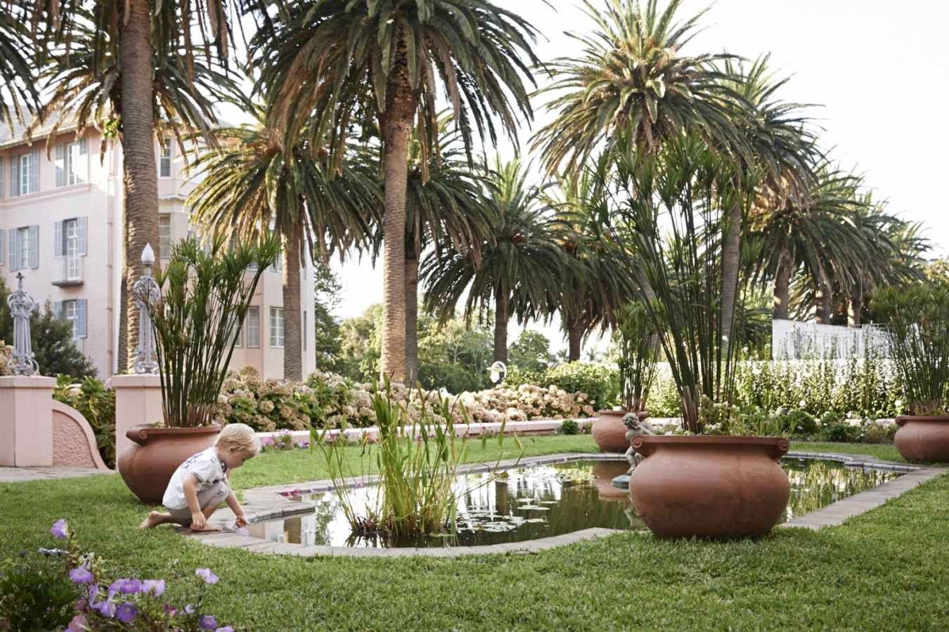 Garden pond - Belmond Mount Nelson Hotel