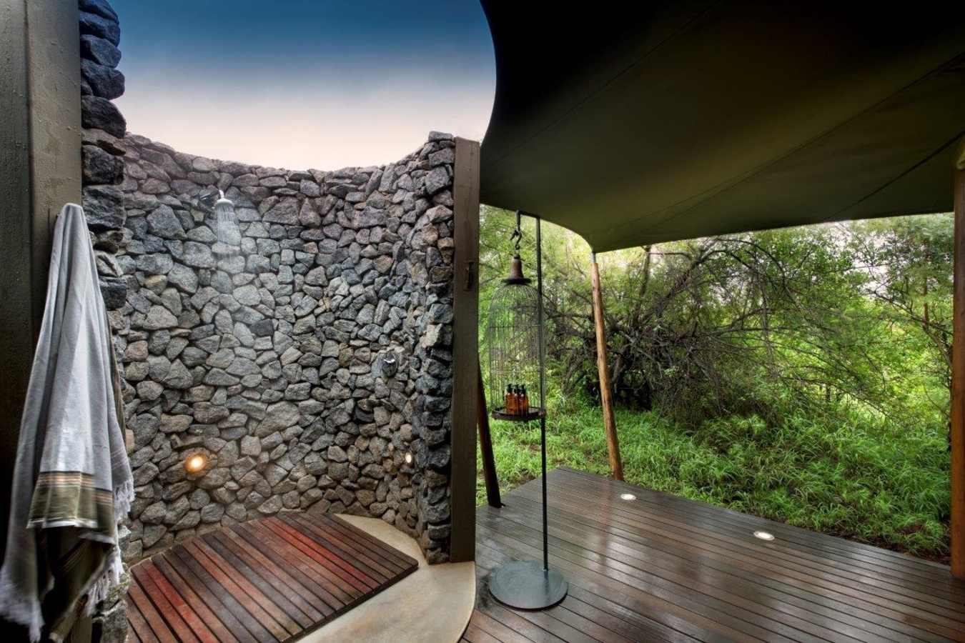 Outdoor shower