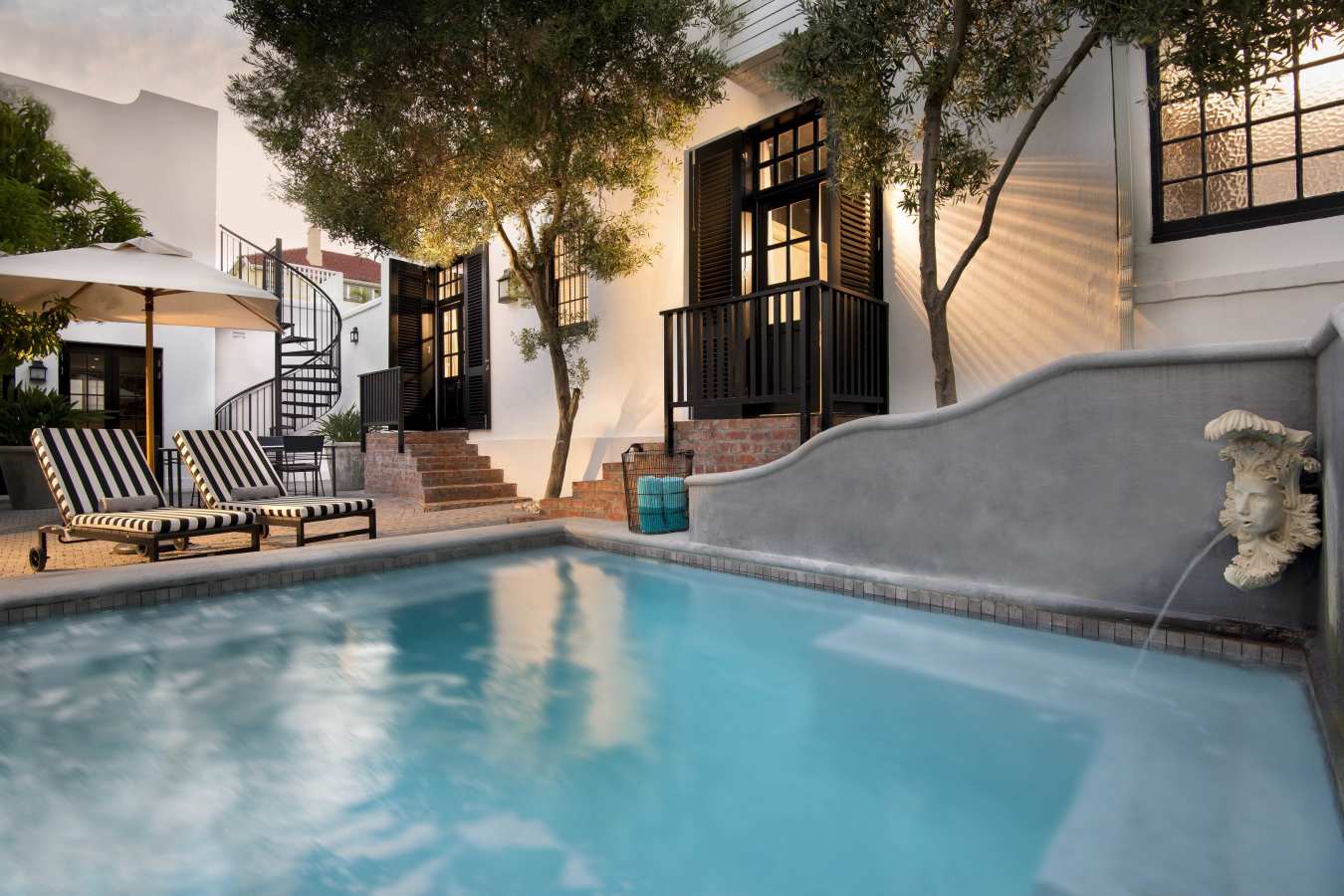 Guest pool area
