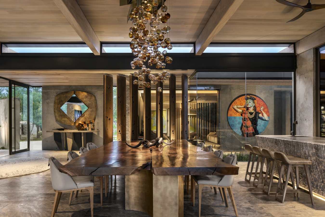 Dining area
