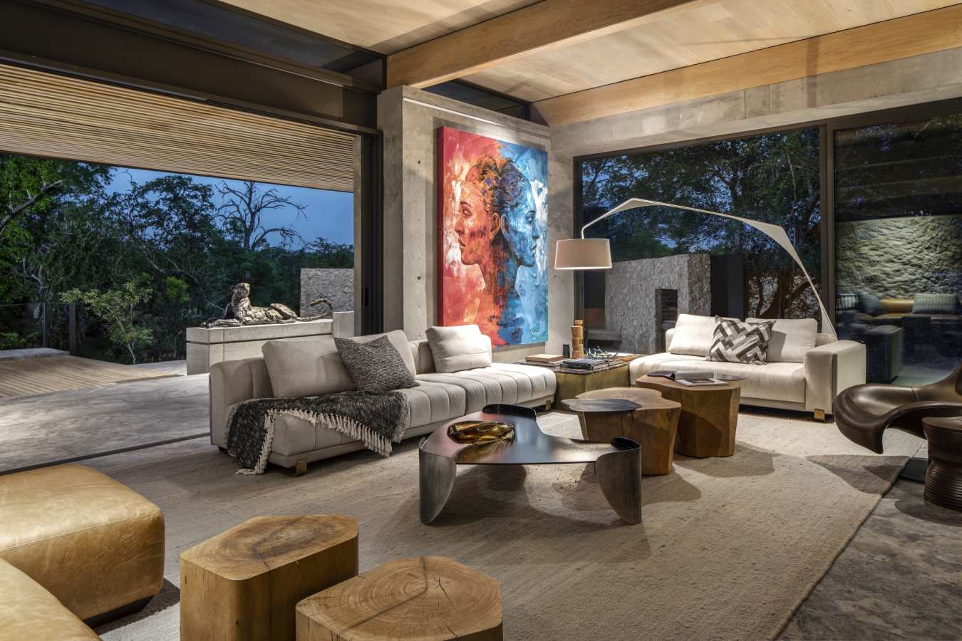 Main lounge area
