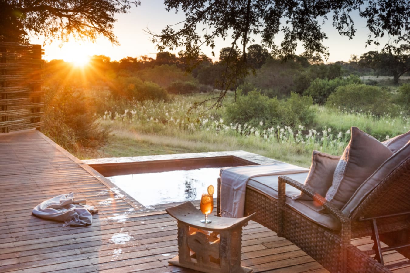 Suite plunge pool