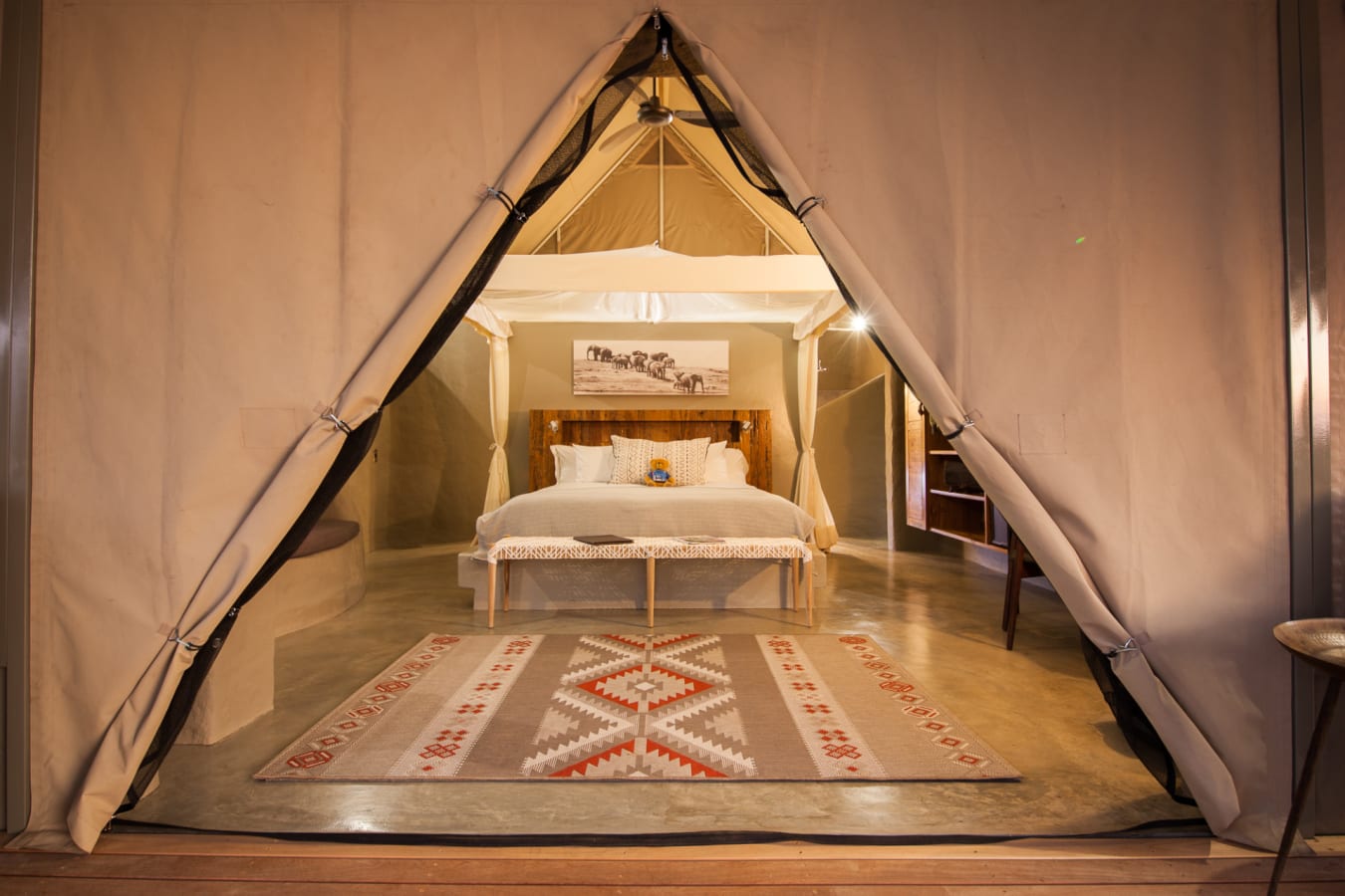 Camp bedroom