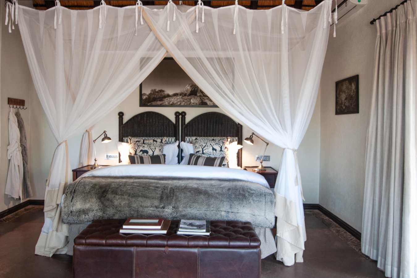 Bedroom at Jock Safari Lodge