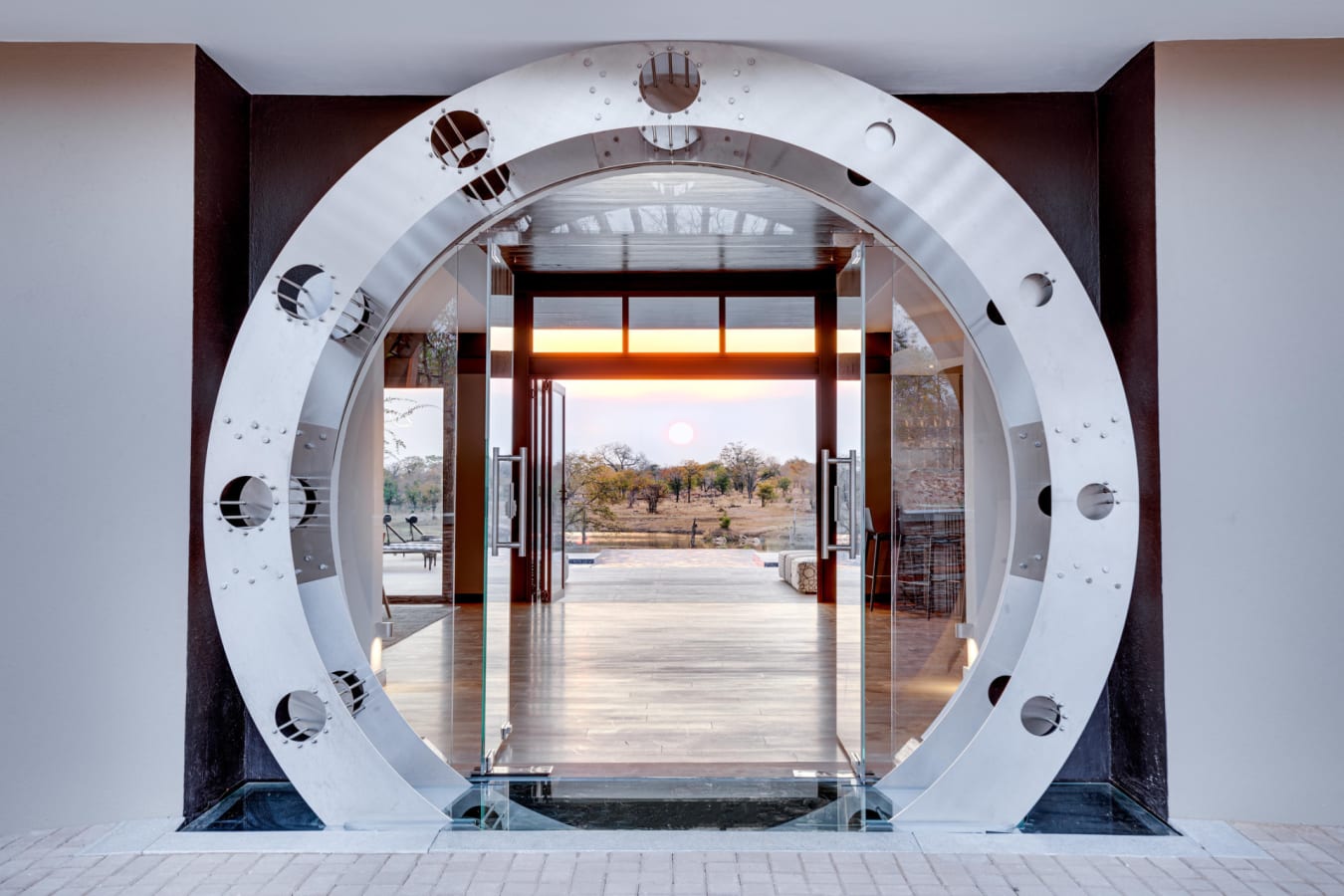 Funky Lodge Entrance 