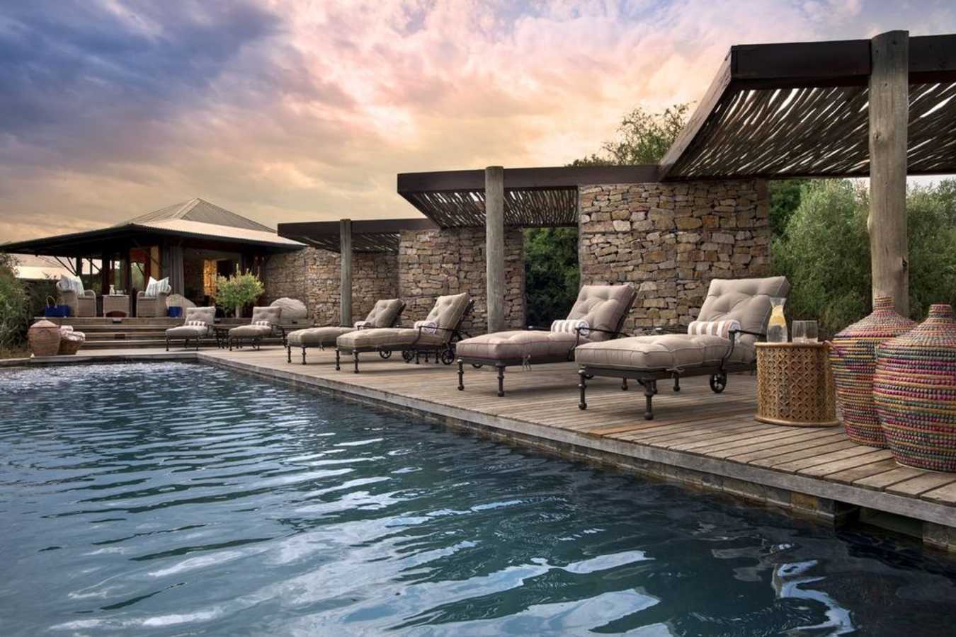 The main swimming pool - Kwandwe Ecca Lodge