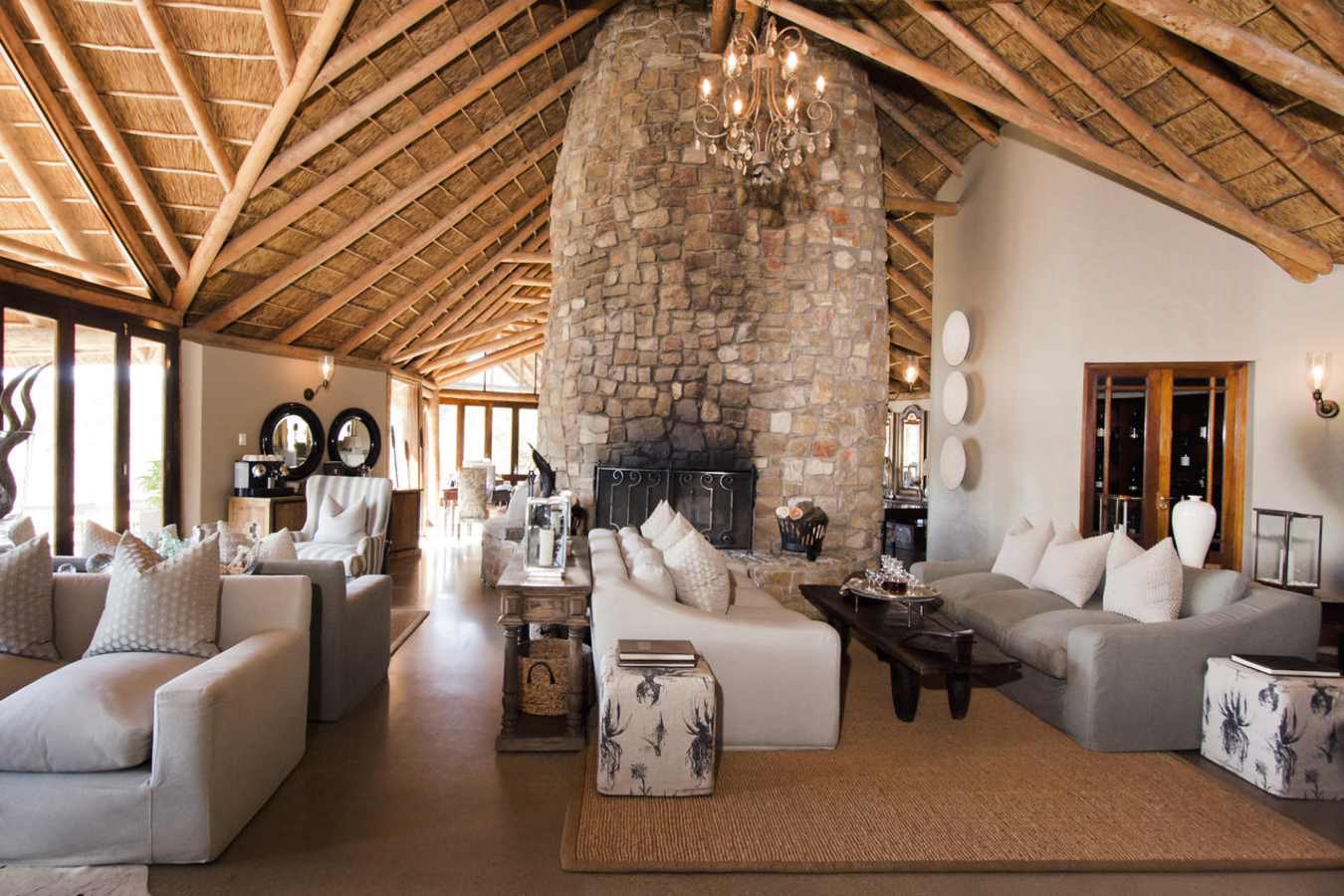 Main Lounge - Kwandwe Great Fish River Lodge