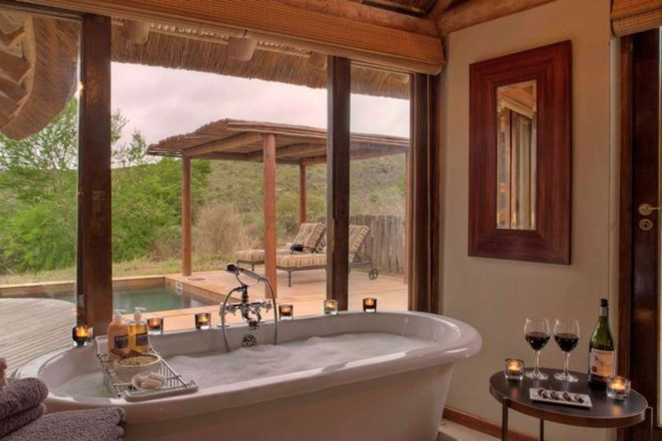Romantic baths - Kwandwe Great Fish River Lodge