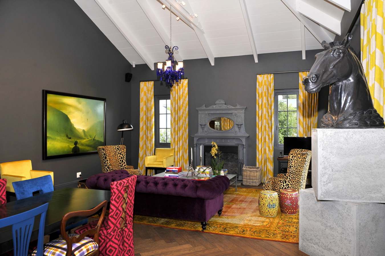 Colourful Sitting Room  - Le Galerie
