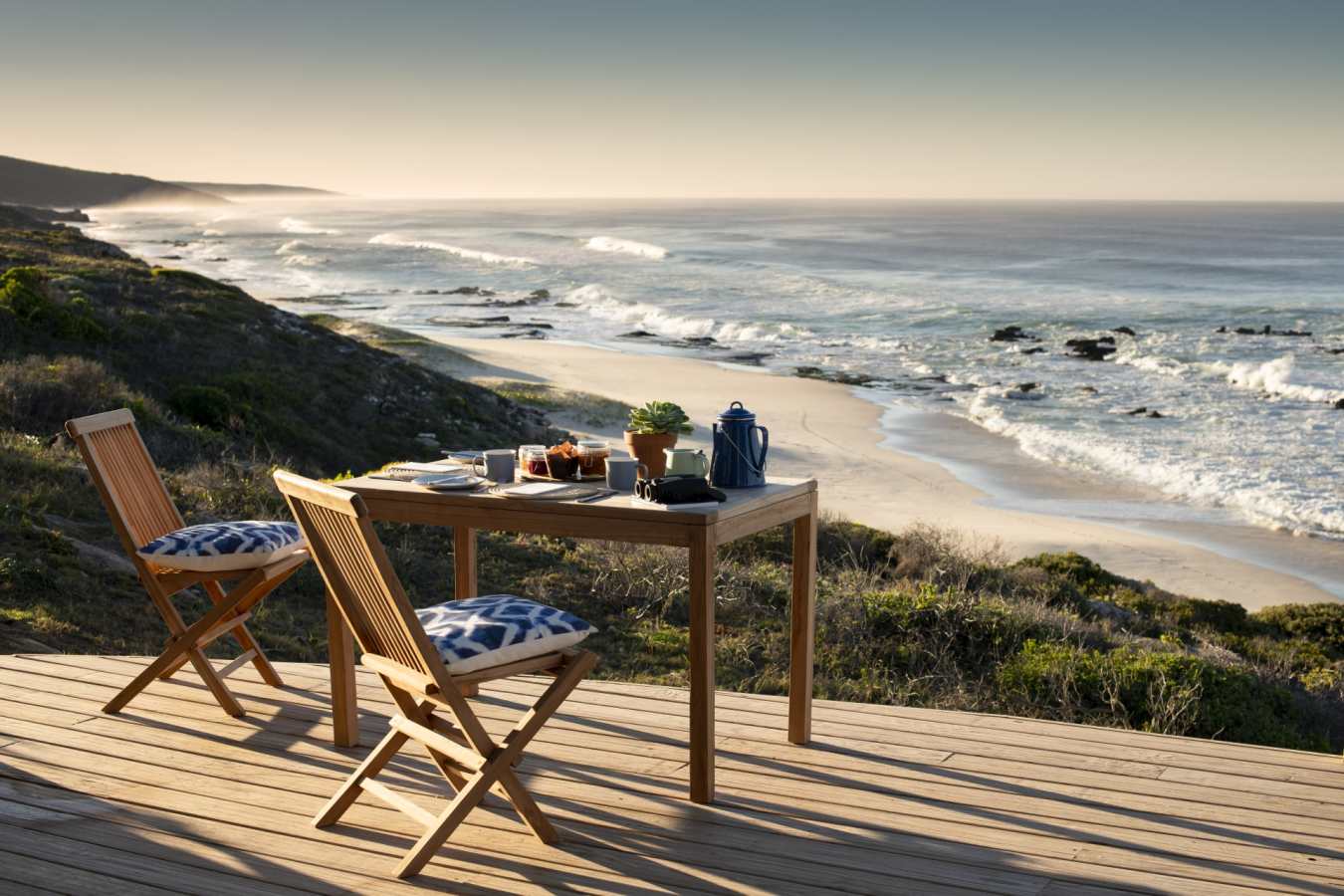 Breakfast with a view