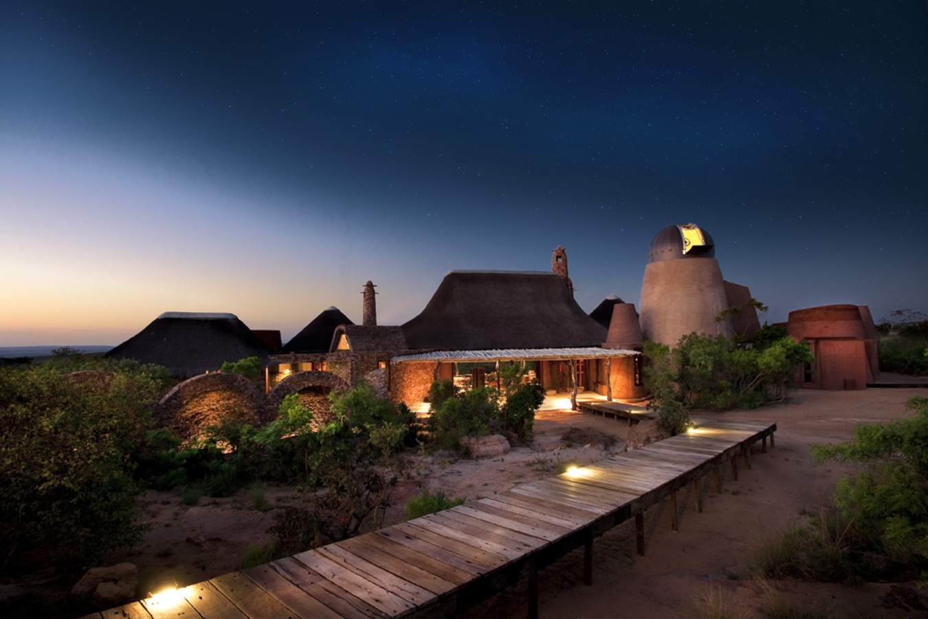 The Observatory at night