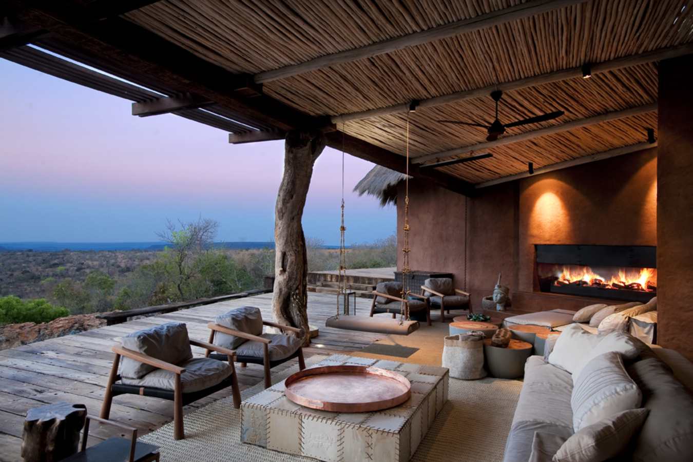 The Observatory outdoor lounge