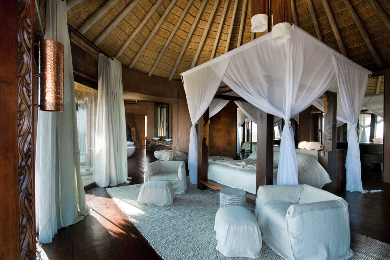 Master bedroom in The Observatory